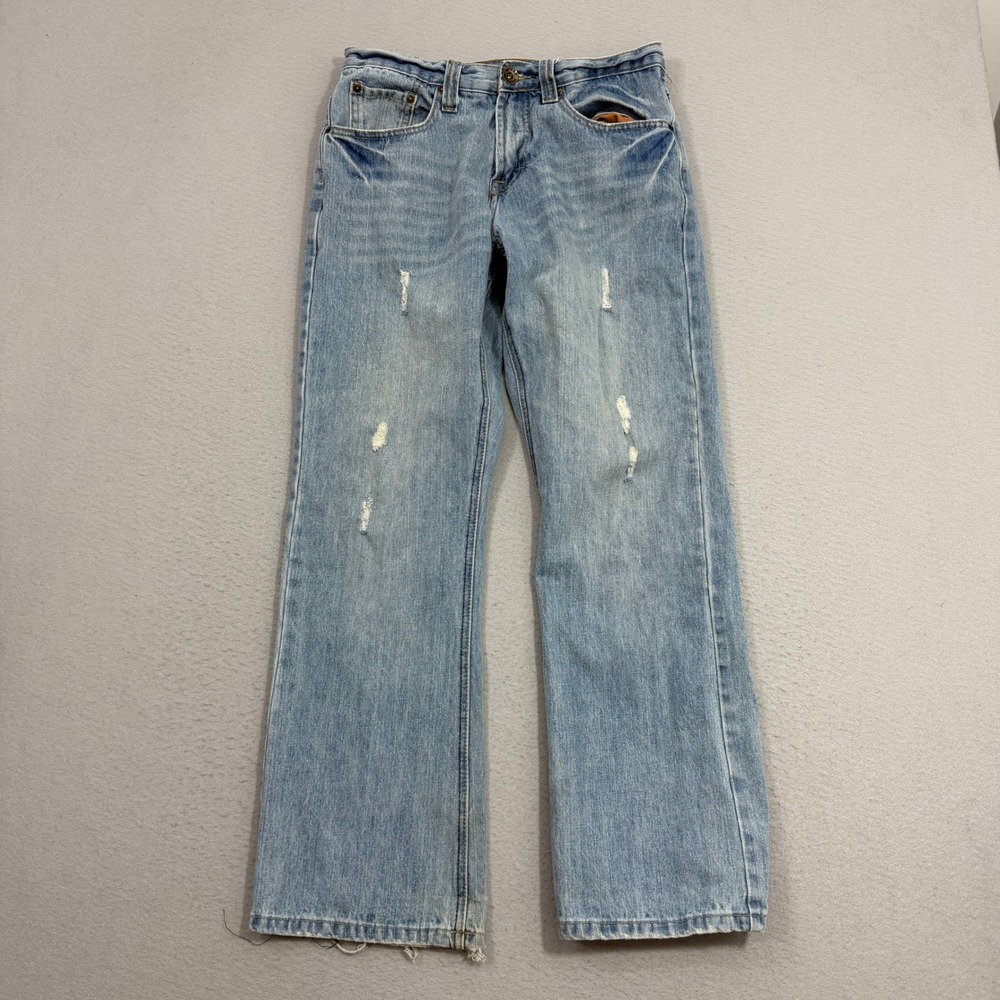Vintage Urban Pipelin Jeans Men's 30x30 Blue Loose Bootcut Distressed y2k Grunge